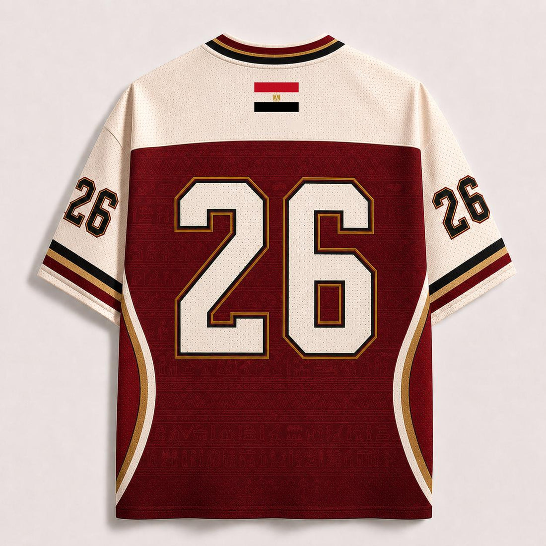 Egypt Soccer Mesh Jersey, Egypt Football Shirt, Pharaohs Soccer Jersey, Egyptian Fan Gifts