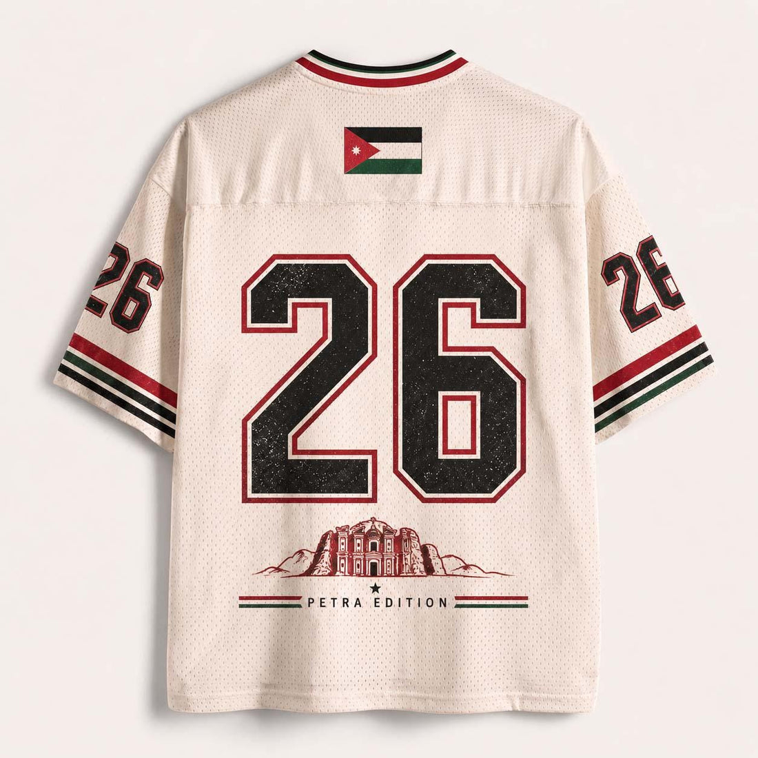 Custom Jordan Soccer Mesh Jersey, WC 2026 Football Shirt, Jordan Fan Apparel