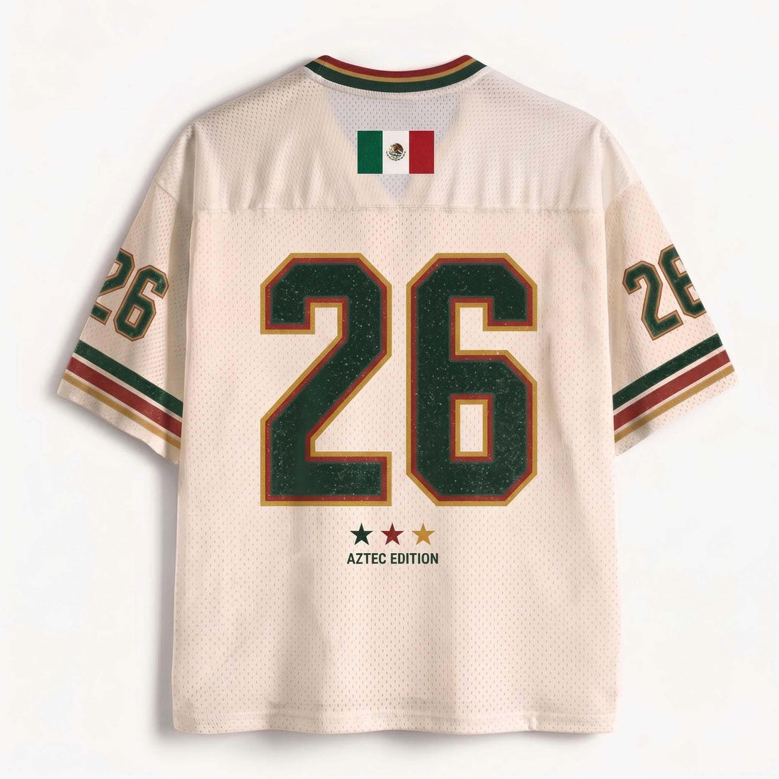 Custom Mexico Soccer Mesh Jersey, Personalized Football Shirt, WC 2026 Fan Gifts