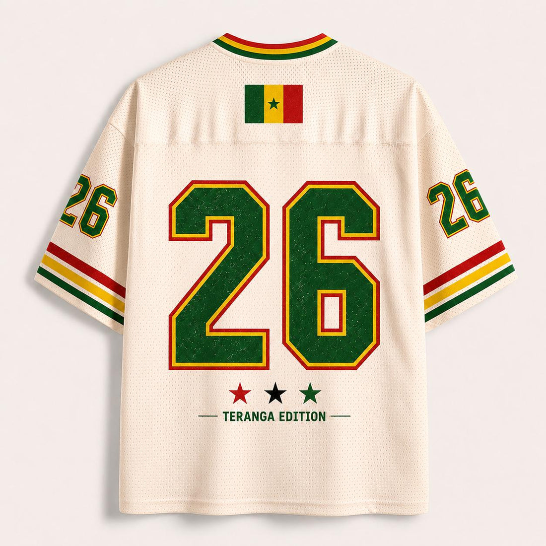 Senegal Soccer Mesh Jersey, Senegal Football Shirt, Teranga Lions Jersey, African Fan Gifts