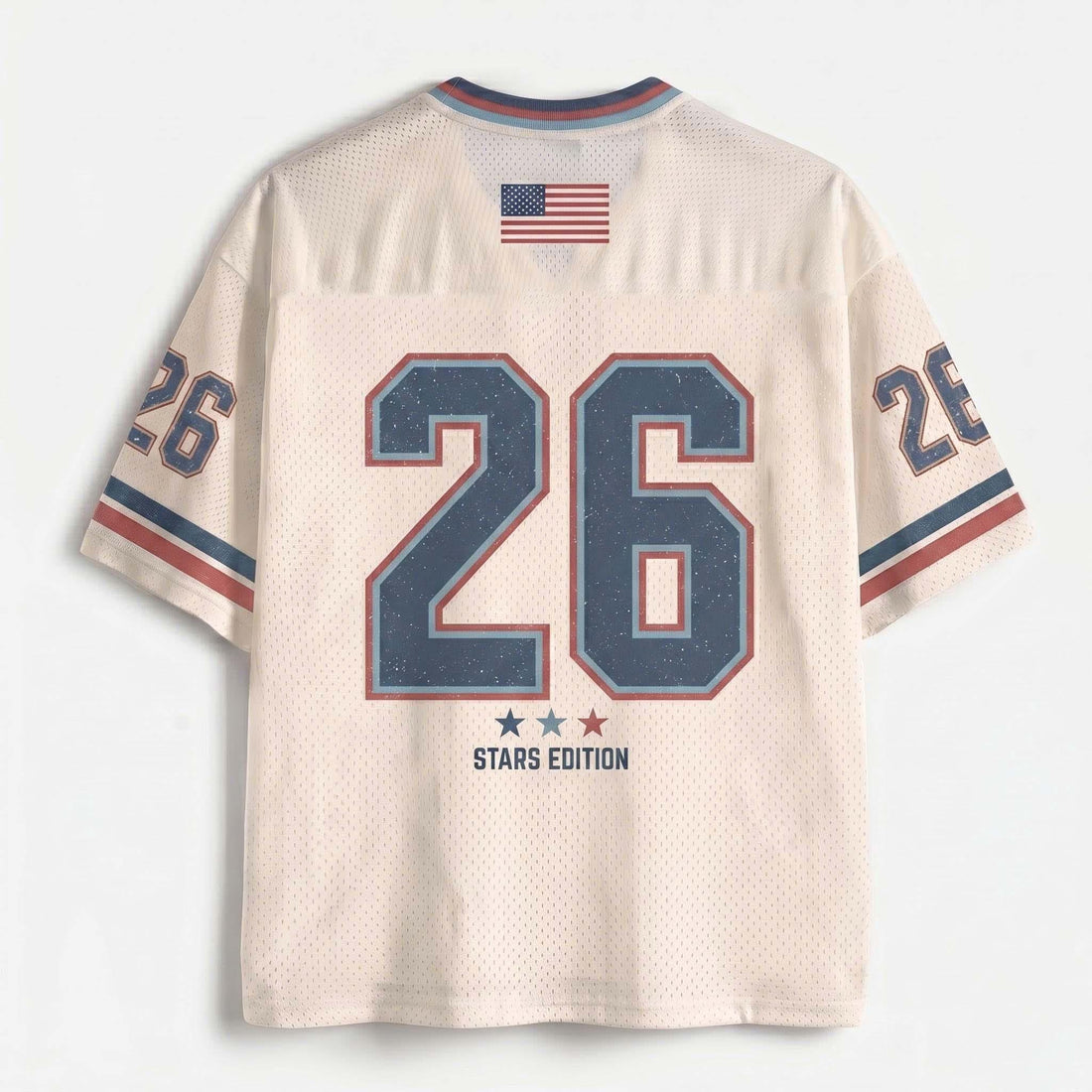 USA Soccer Mesh Jersey Shirt, Custom WC 2026 Jersey, Stars And Stripes Fan Apparel