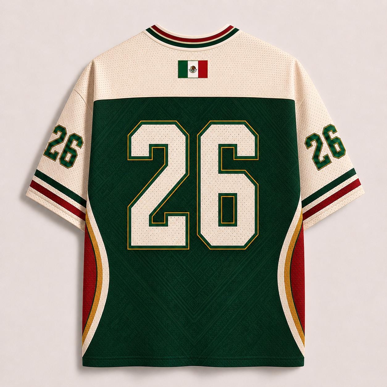 Mexico Soccer Mesh Jersey, Mexico Football Fan Shirt, Aztec Match 26 Game Day, Mexican Soccer Fan Gift