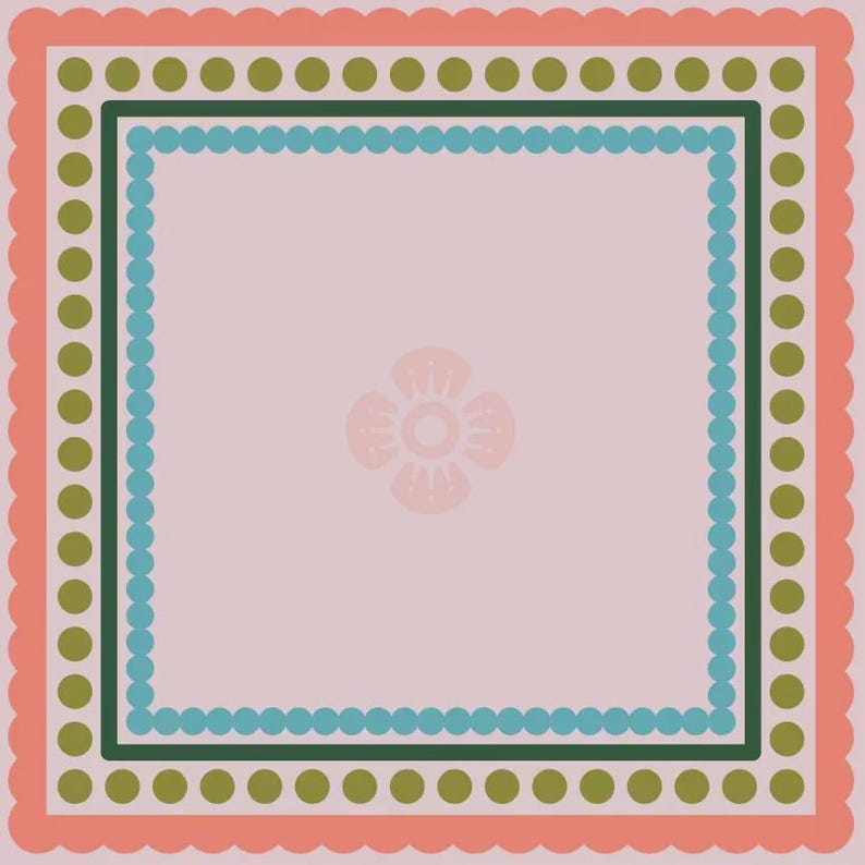 Fall Seasons Mahjong Mat, Pink Autumn Mahjong Playing Mat, Mahjong Table Mat Gift