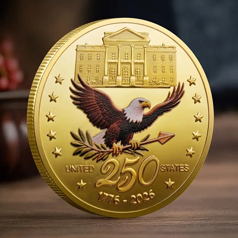 America 250th Anniversary Commemorative Challenge Coin