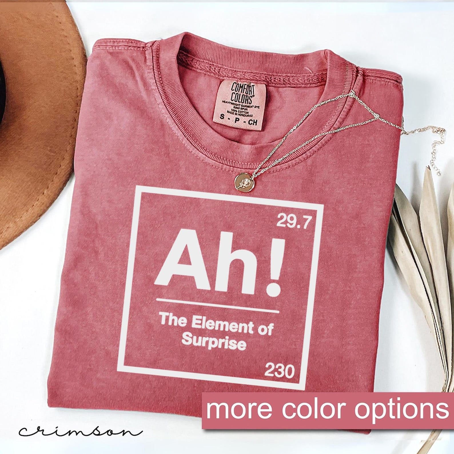 Project Hail Mary AH! Element of Surprise T-Shirt Chemistry Joke Tee