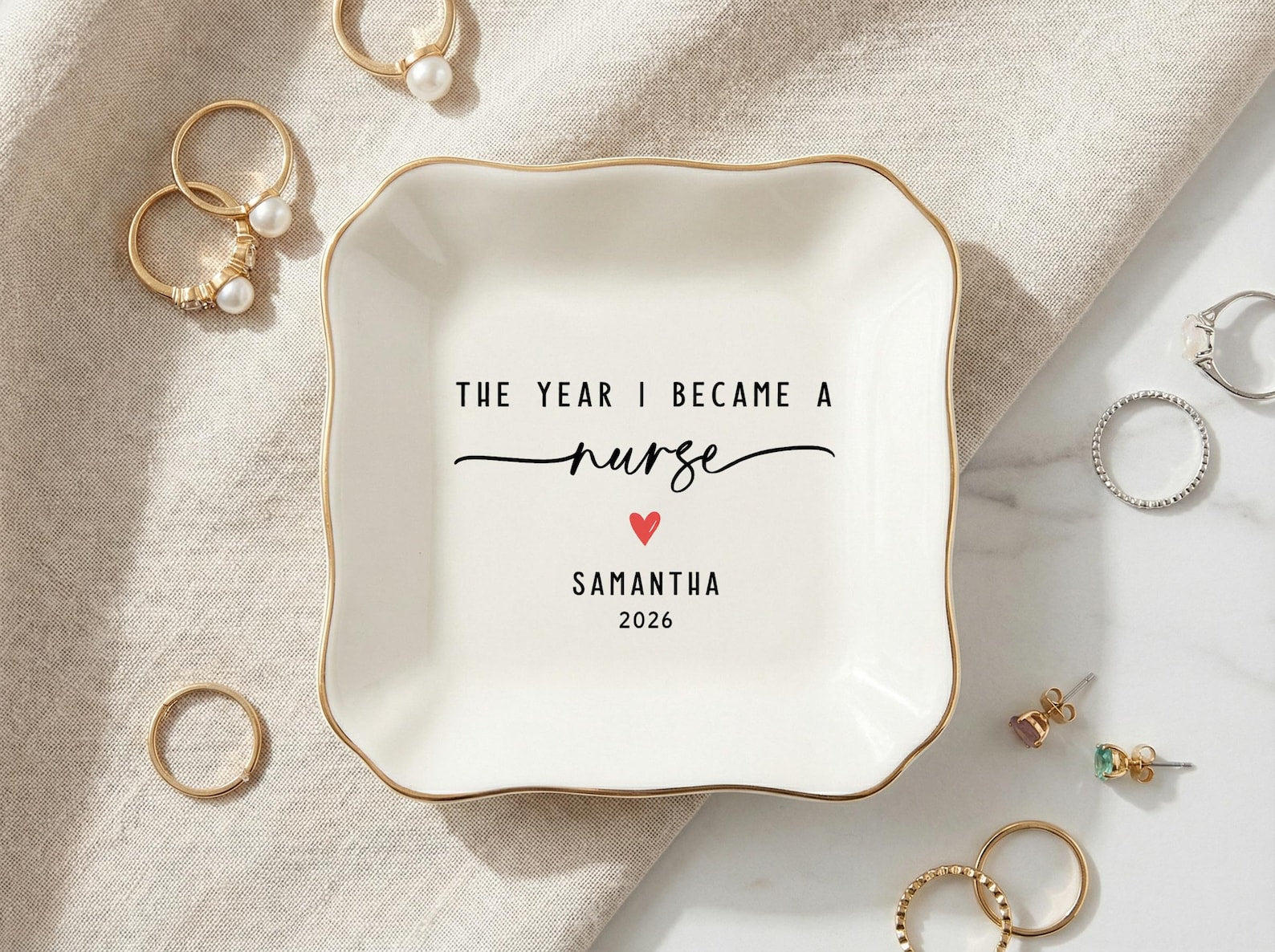 Personalized New Nurse Gift, Nursing School Graduation Gift, Registered Nurse Gift