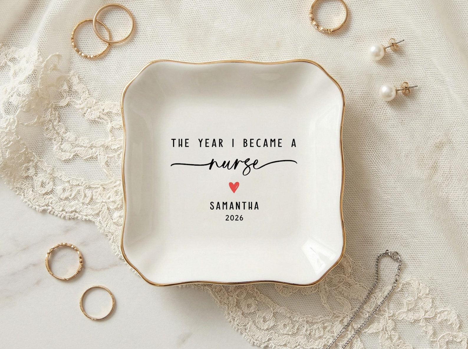 Personalized New Nurse Gift, Nursing School Graduation Gift, Registered Nurse Gift