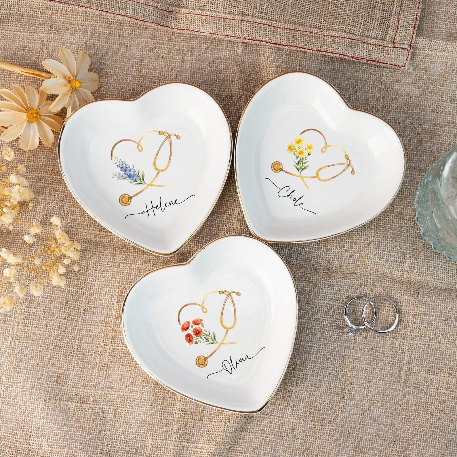 Nurse Appreciation Gifts,Nurse/Doctor Graduation Jewelry Dish, Medical School Graduation Gifts