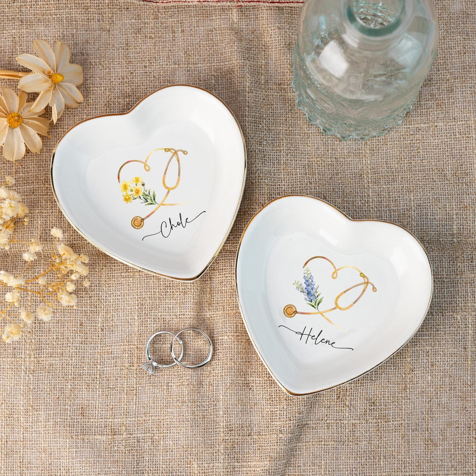 Nurse Appreciation Gifts,Nurse/Doctor Graduation Jewelry Dish, Medical School Graduation Gifts