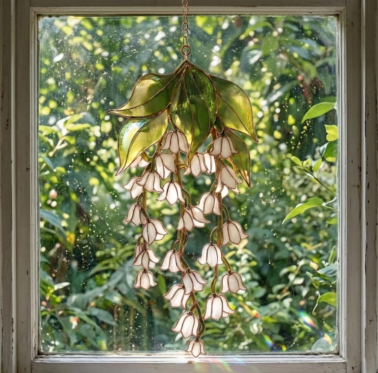 Lily of the Valley Suncatcher