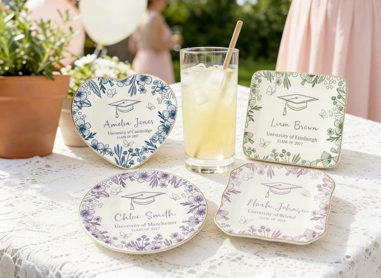 Personalized Graduation Ring Dish, Custom Graduation Gift