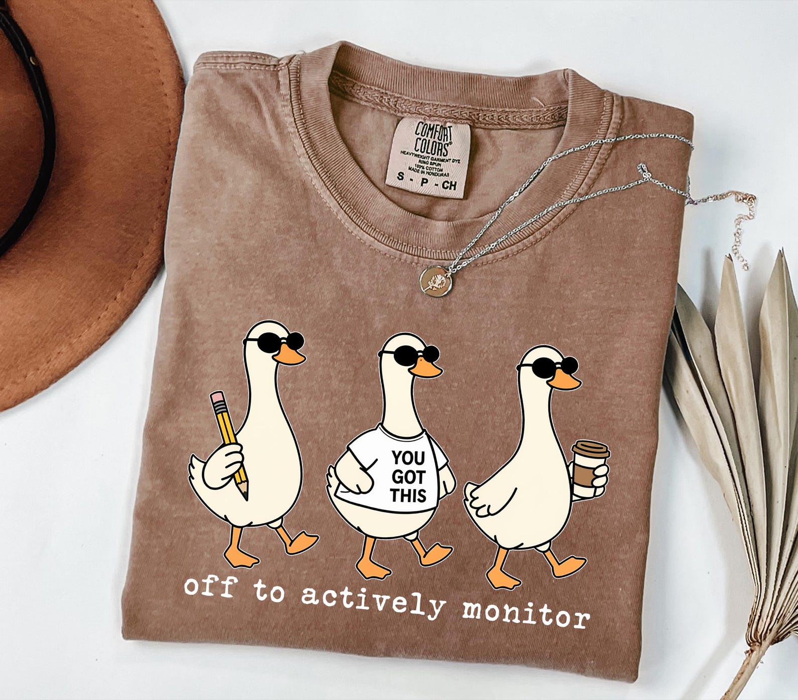 Test Day Goose Shirt, You Got This Teacher Tee, Off To Actively Monitor, School Testing Humor Shirt