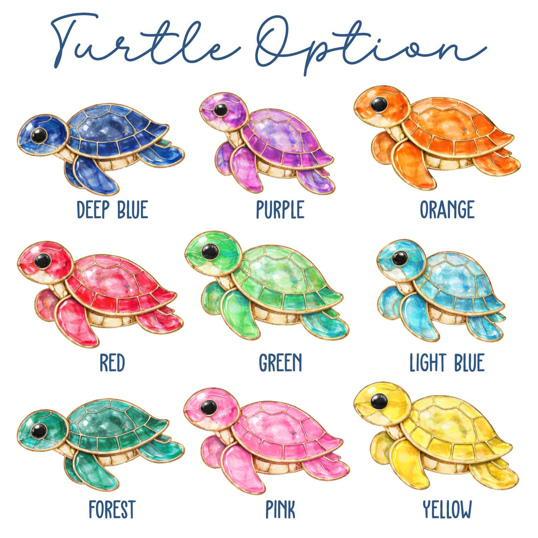 Personalized Turtle Suncatcher for Grandma, Custom Name Stained Glass Suncatcher