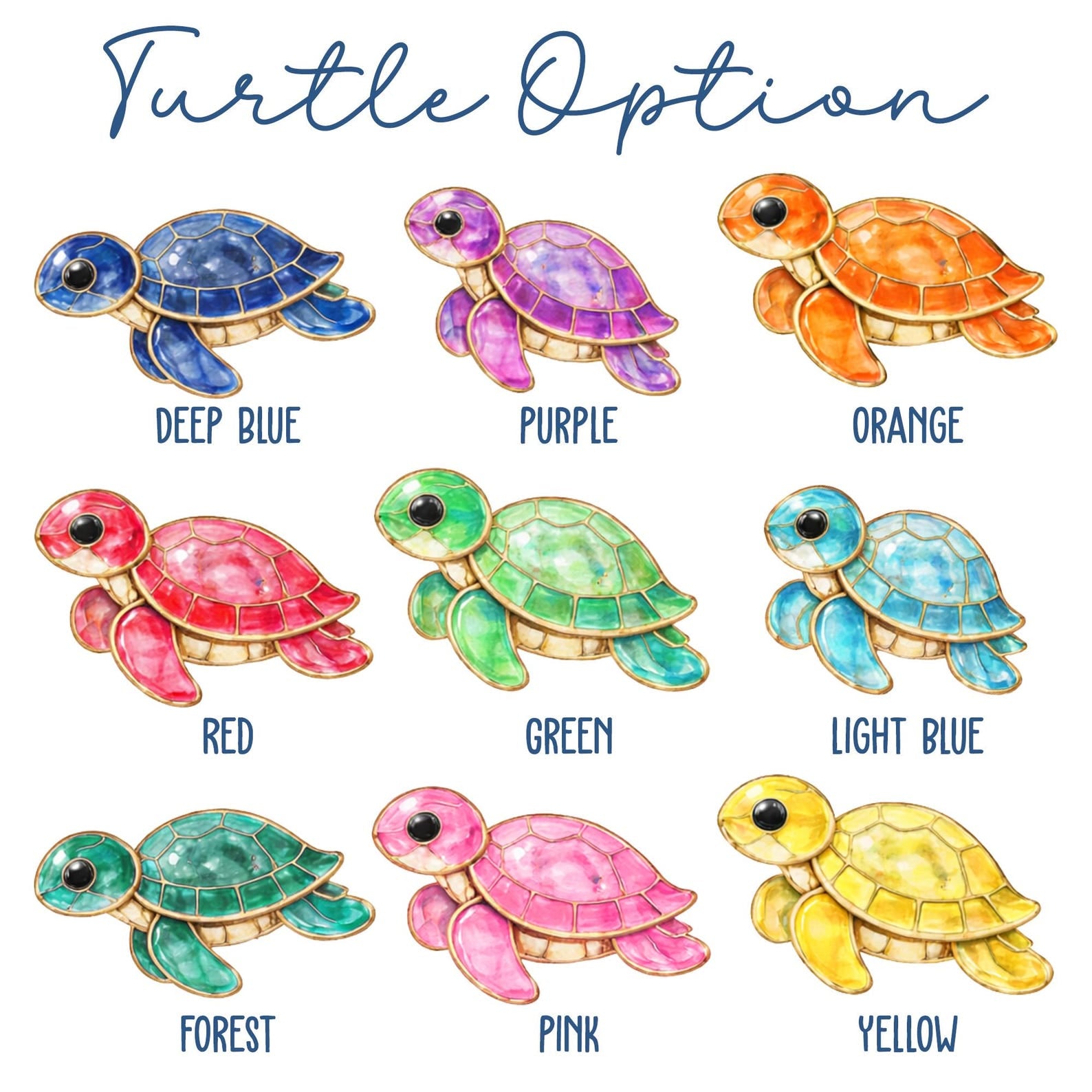 Personalized Turtle Suncatcher for Grandma, Custom Name Stained Glass Suncatcher