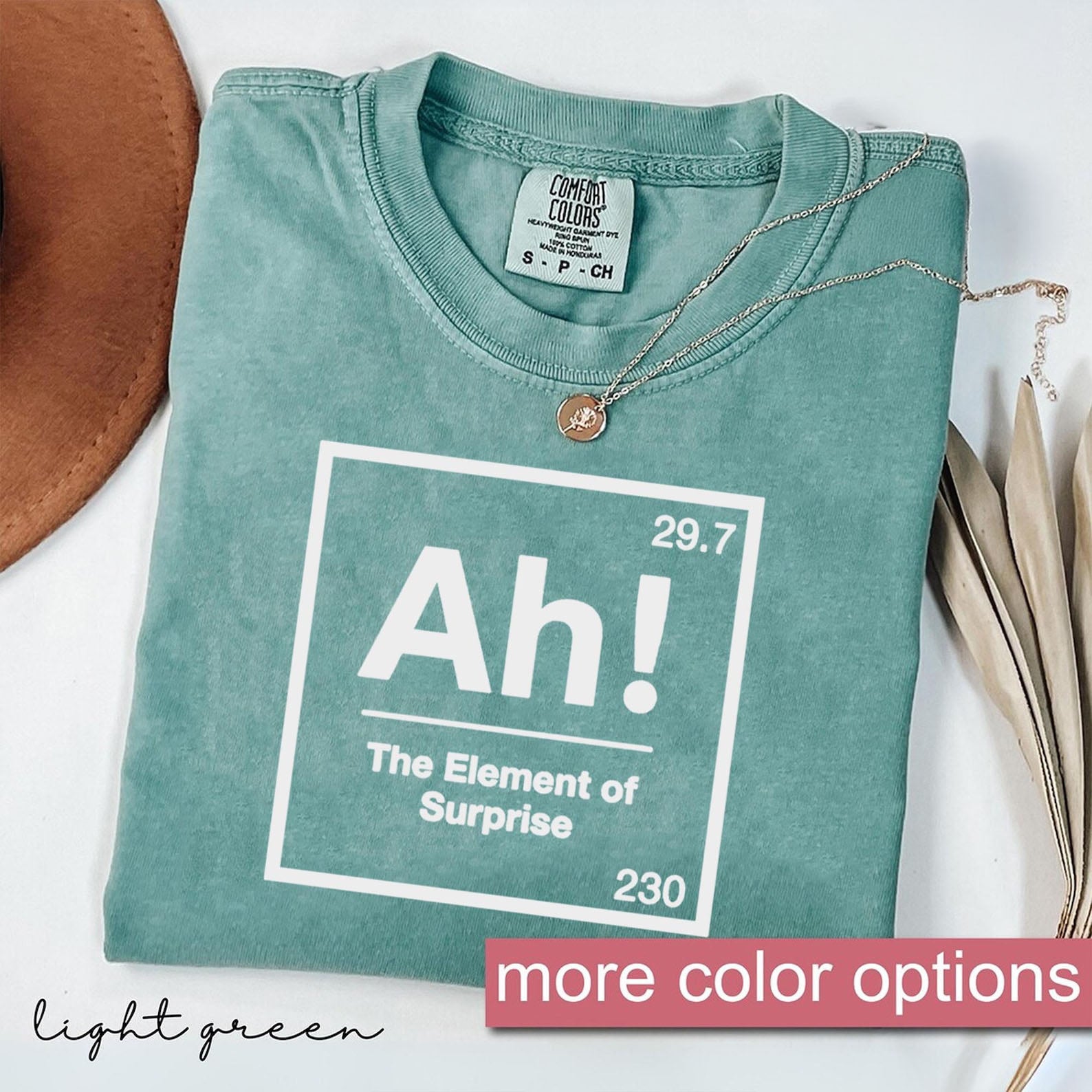 Project Hail Mary AH! Element of Surprise T-Shirt Chemistry Joke Tee