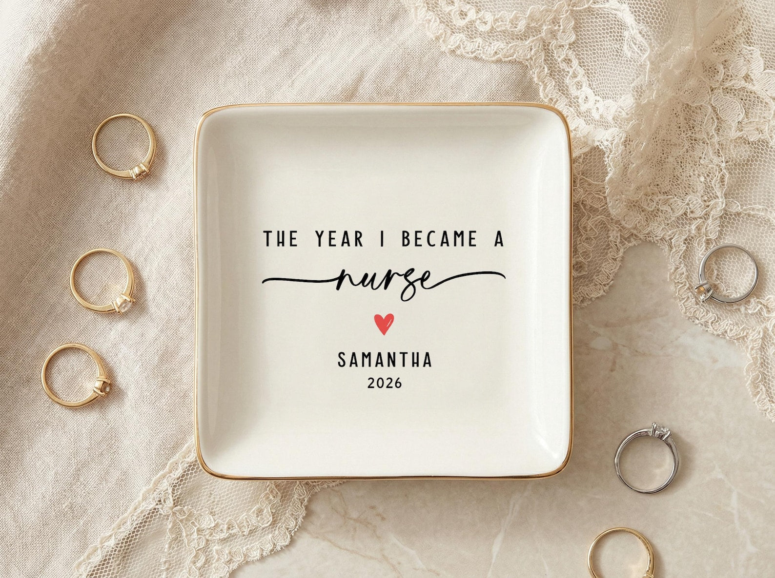 Personalized New Nurse Gift, Nursing School Graduation Gift, Registered Nurse Gift