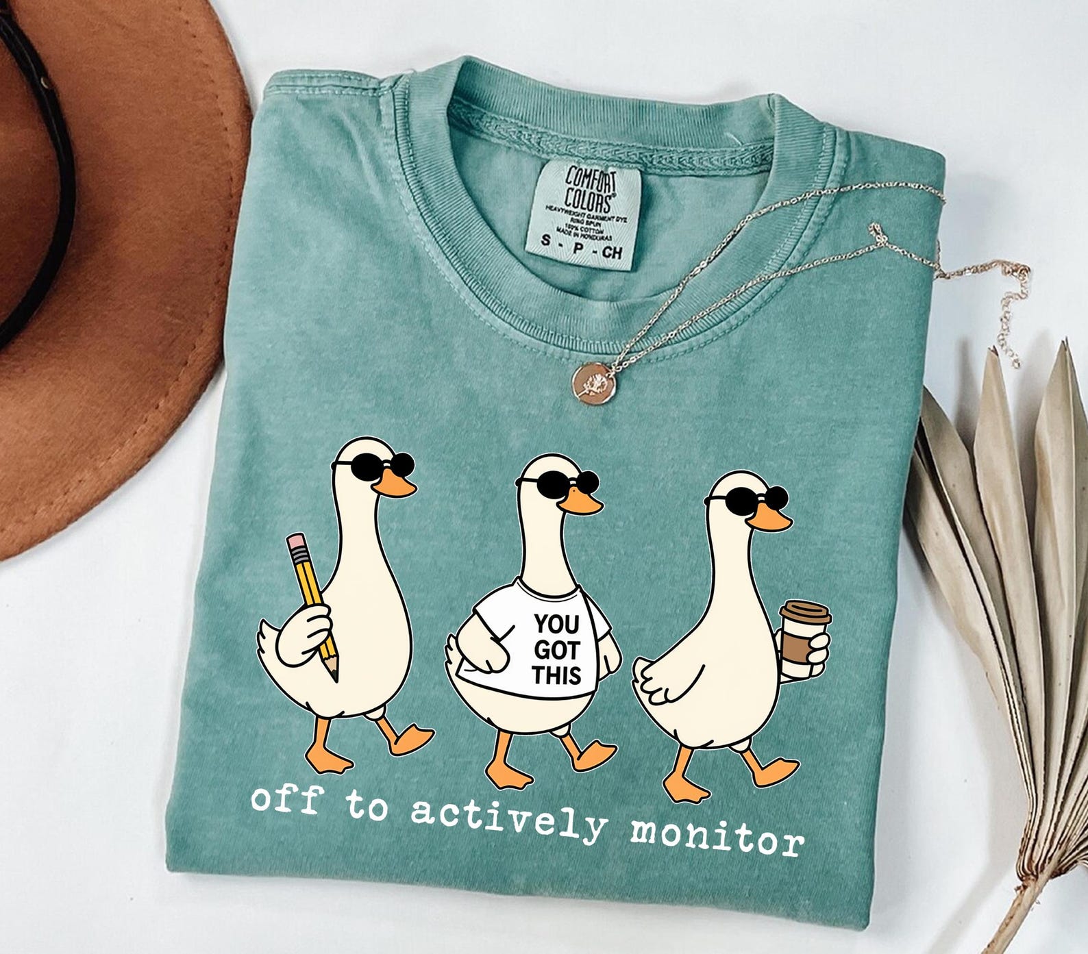 Test Day Goose Shirt, You Got This Teacher Tee, Off To Actively Monitor, School Testing Humor Shirt