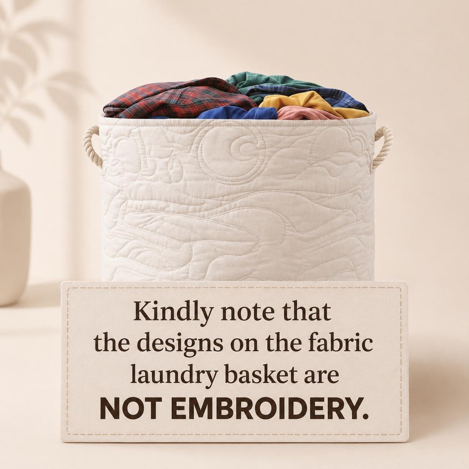 Personalized Bookish Cat Quilted Laundry Basket, Library Kitten Clothes Hamper, Pet Lover Gift