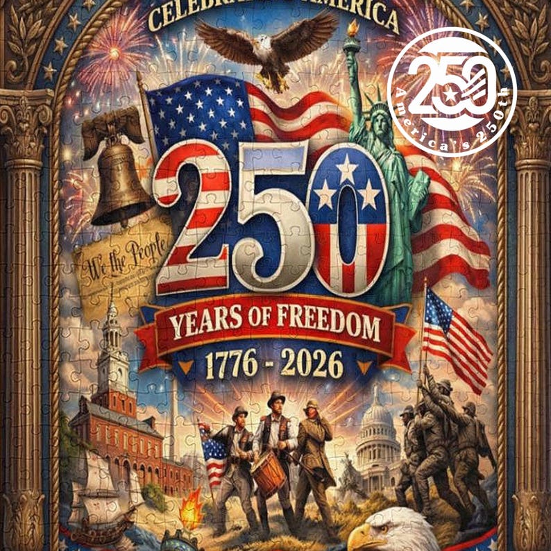 Celebrate 250 Years of Freedom with this Iconic American History Puzzle