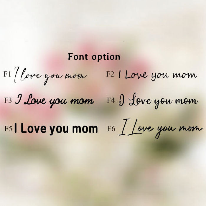 Personalized Photo Ceramic Vase, Custom Mother's Day Gift