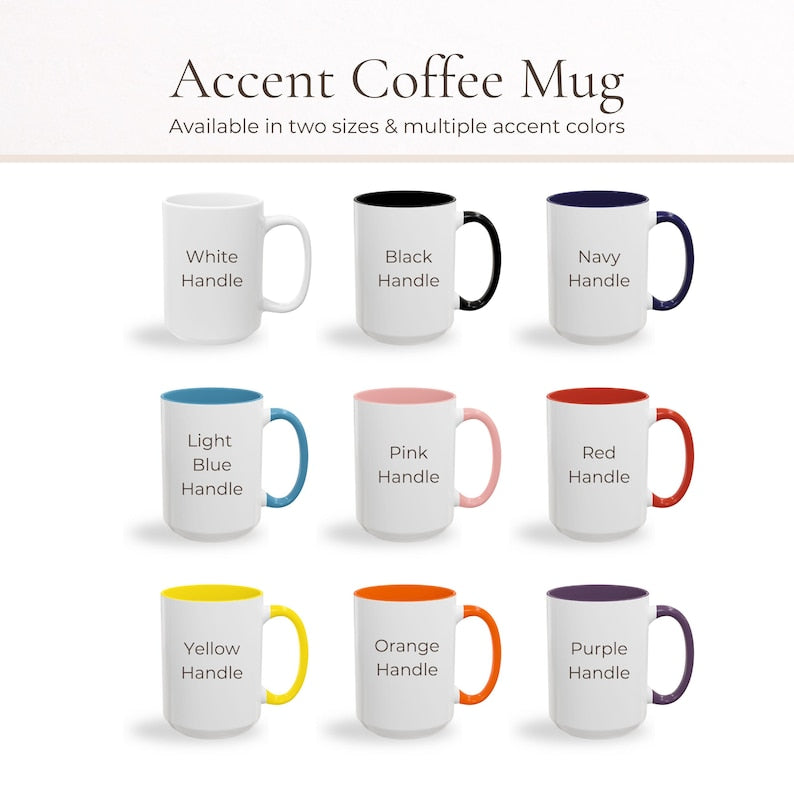 Custom Stripe New Dad Coffee Cup – First Time Dad Gift, New Parent Gift