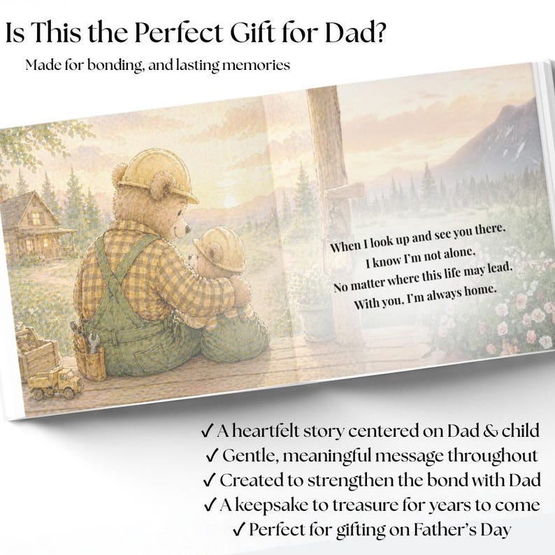 Baby’s First Father’s Day with Daddy Personalized Children's Book