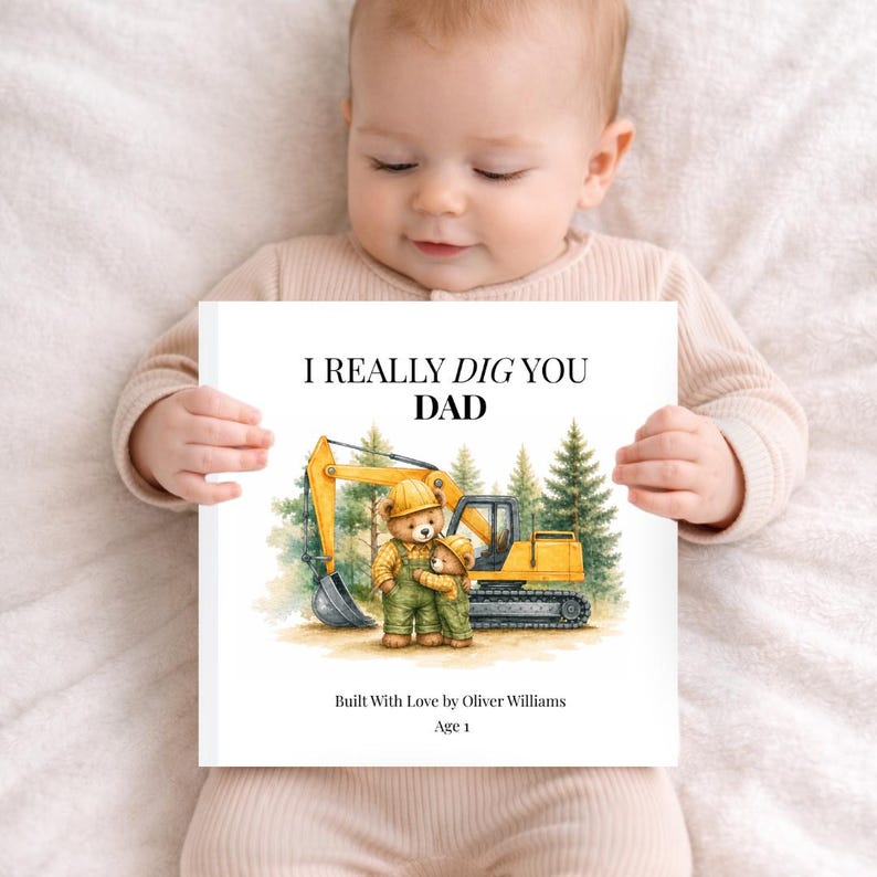 Baby’s First Father’s Day with Daddy Personalized Children's Book