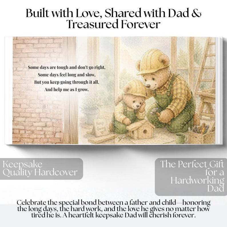 Baby’s First Father’s Day with Daddy Personalized Children's Book