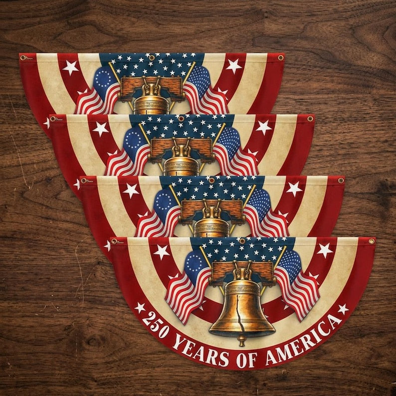 250th Anniversary Banner, We The People Banner, 1776 2026 250 Years of Freedom Banner