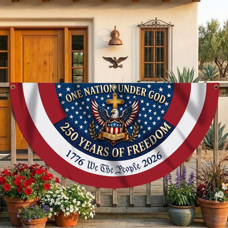 250th Anniversary Banner, We The People Banner, 1776 2026 Banner