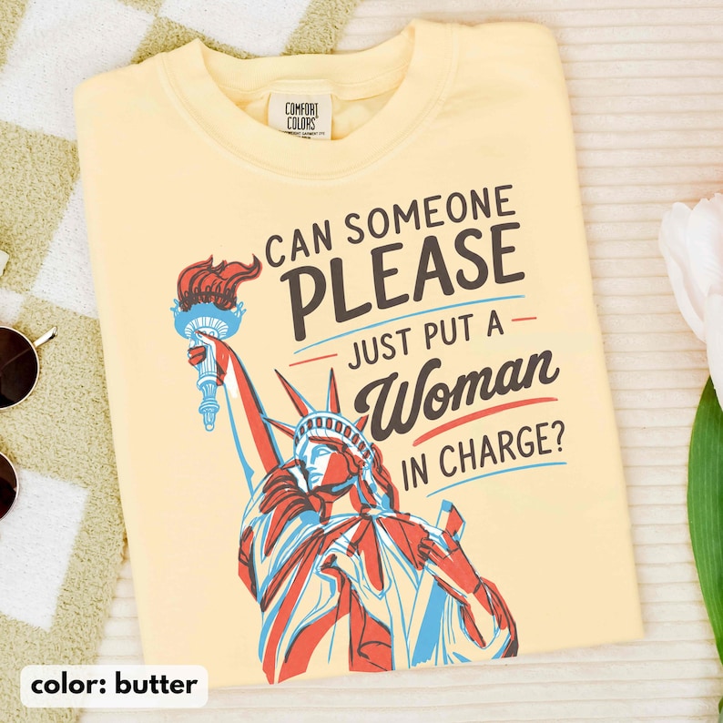 Feminist 4th of July Shirt, 250th Anniversary Shirt, America 250 Comfort Colors Tee