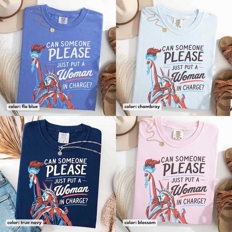 Feminist 4th of July Shirt, 250th Anniversary Shirt, America 250 Comfort Colors Tee