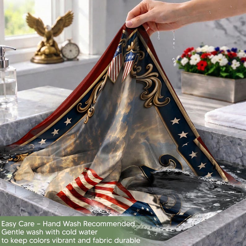 We the People 250th Anniversary Flag, USA Independence Day Deco