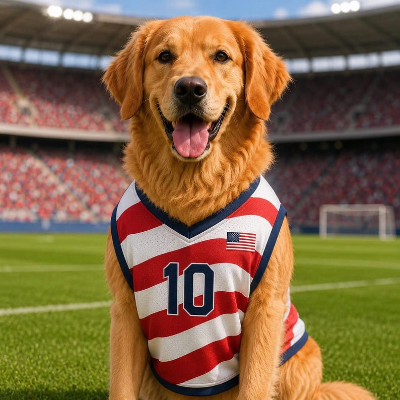 Custom Mesh Pet Soccer Jersey, Custom Name Dog Clothes