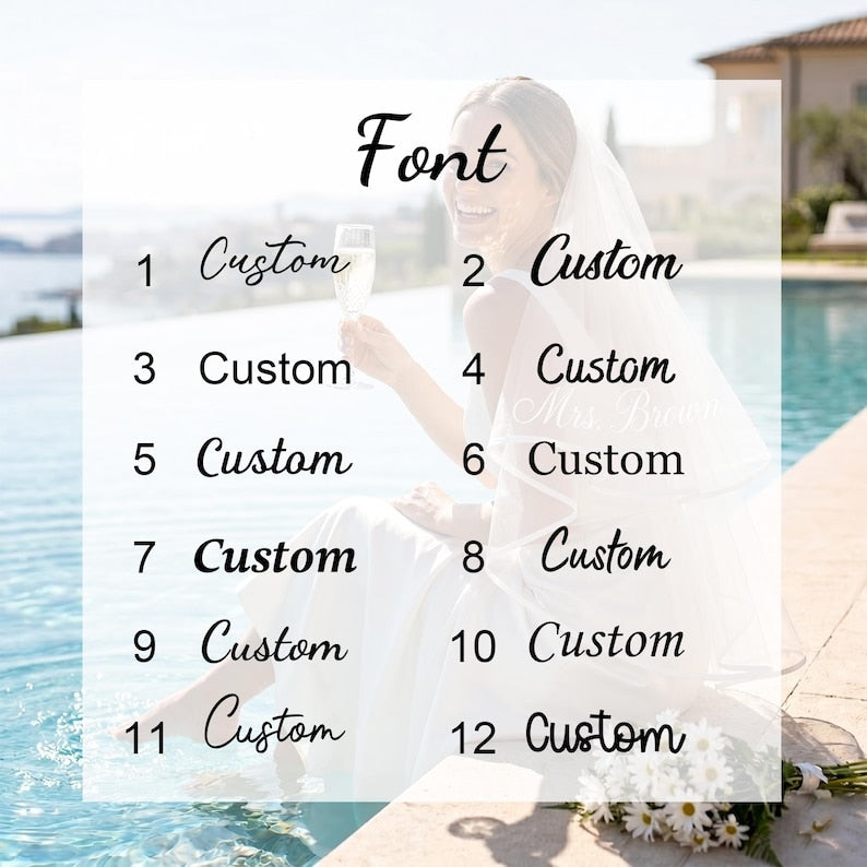 Personalized Embroidered Bride Beach Wrap, Bachelorette Party Swim Coverup, Custom Text Sarong Skirt for Bride