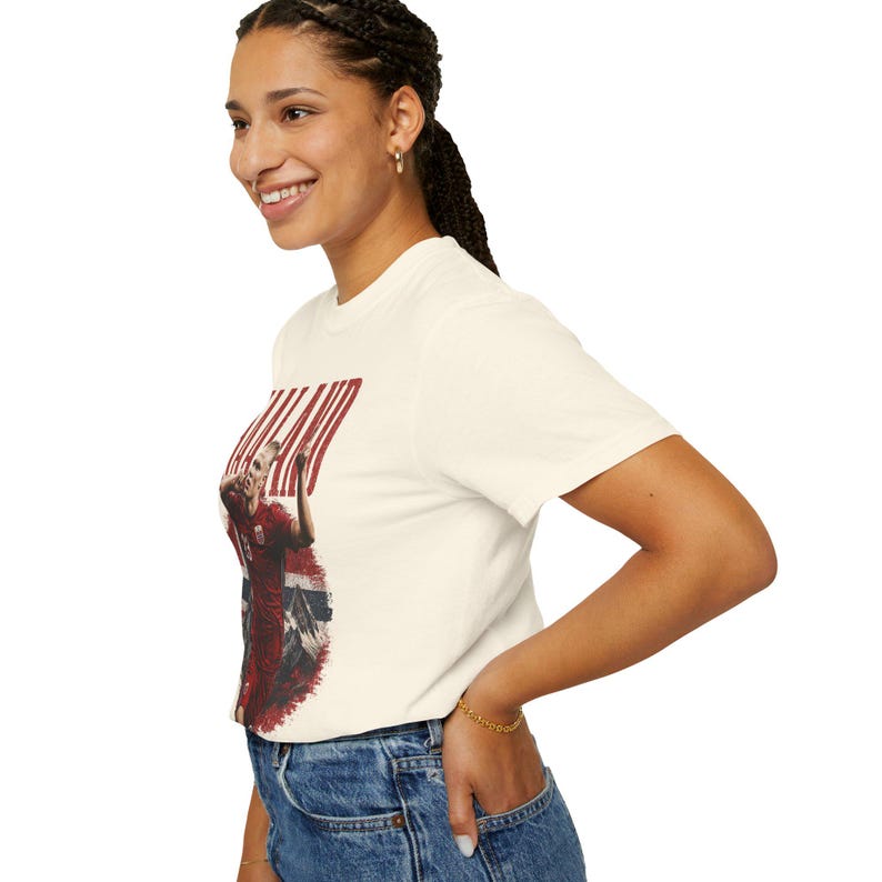 E.H Illustration T-shirt, Soccer Fan Tee, Norway Football Supporter