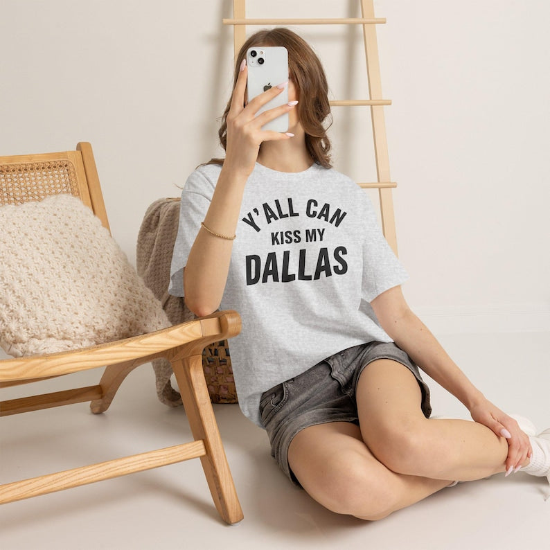 E.H Y'all Can Kiss My Dallas Shirt, World Soccer Texas 2026 Shirt