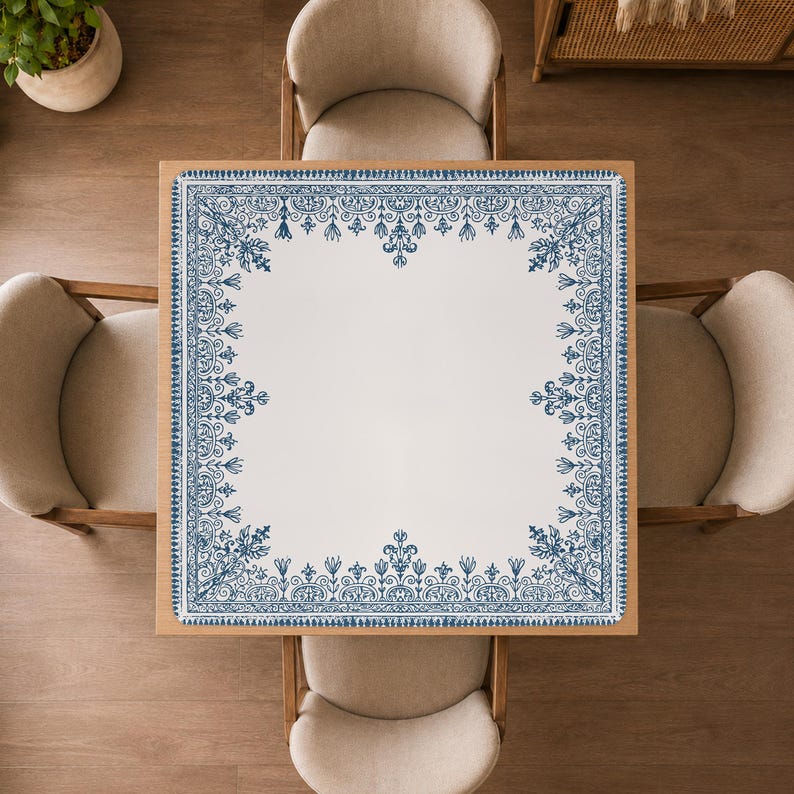 Square Mahjong Mat, Non-Slip Mahjong Playmat, Table Cover for Mahjong Tiles, Mahjong Accessories, New Year Gift