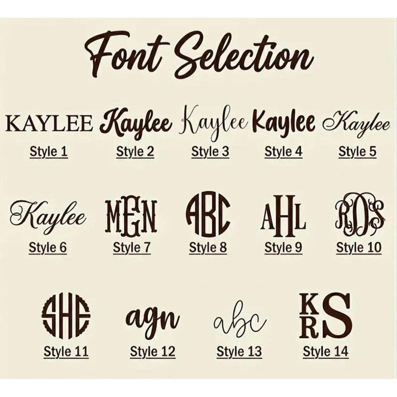 Personalized Monogram Pillow Cover, Custom Text Embroidered Pillow Cover