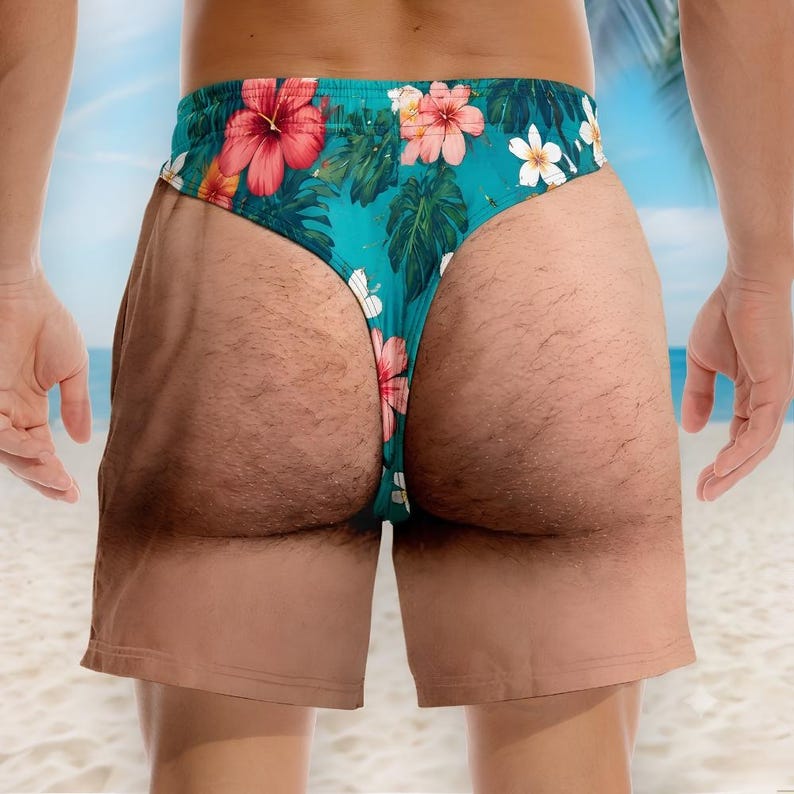 Personalized Men's Swim Trunks, Custom Funny Summer Swim Shorts, Beach Vacation Shorts For Dad