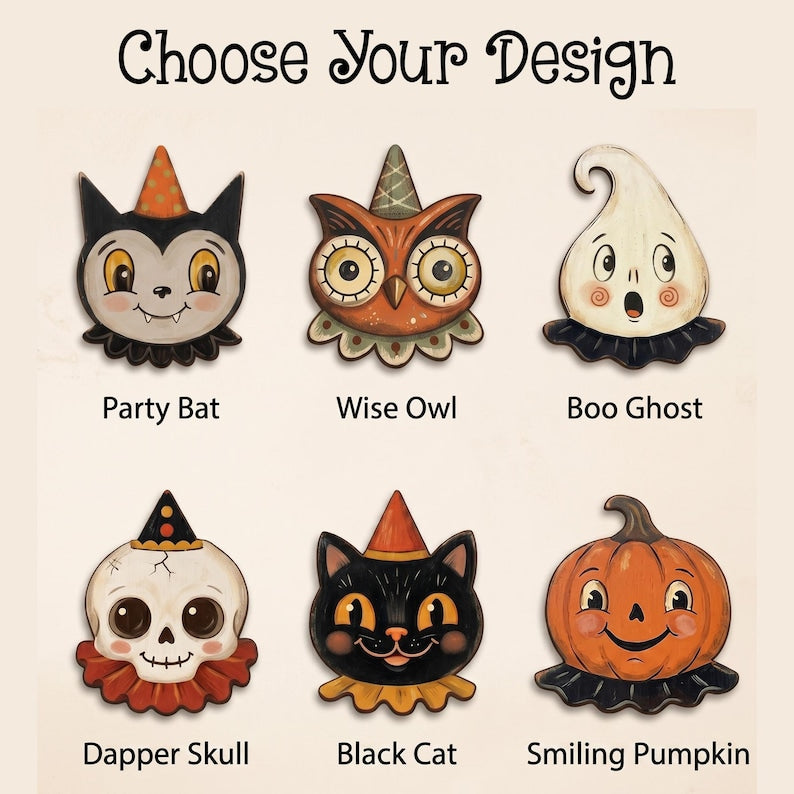Vintage Halloween Decor Outdoor, Halloween Door Hanger, Gothic Home Decor, Black Cat Decor