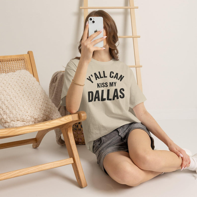 E.H Y'all Can Kiss My Dallas Shirt, World Soccer Texas 2026 Shirt