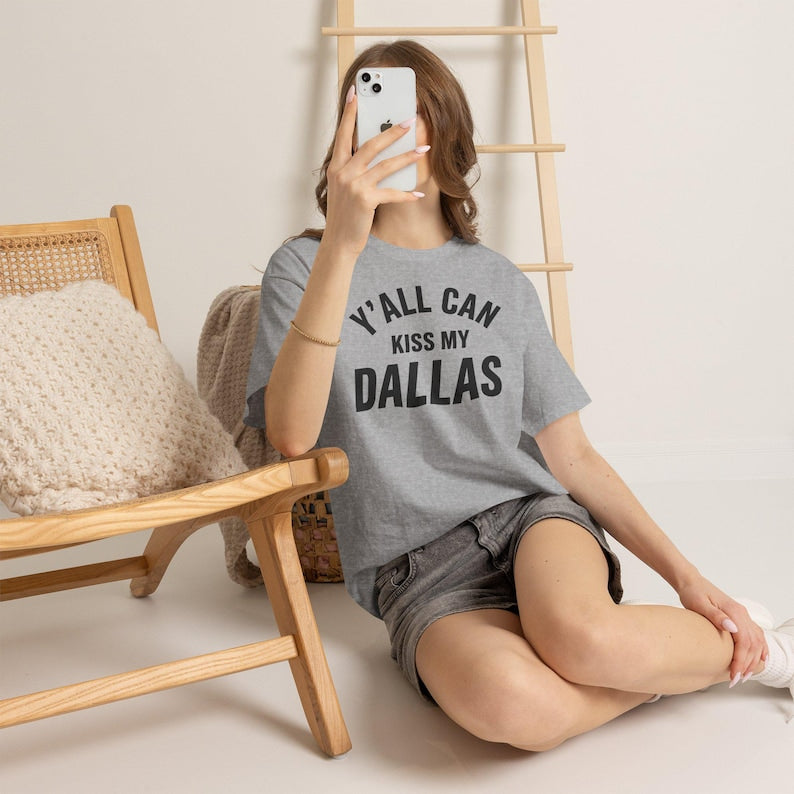 E.H Y'all Can Kiss My Dallas Shirt, World Soccer Texas 2026 Shirt