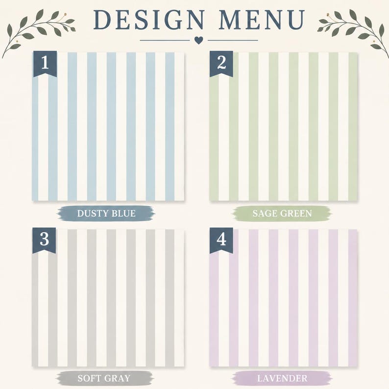 Personalized Rehearsal Dinner Napkins, Custom Text Cocktail Napkins, The Night Before Wedding, Blue Stripe Decor
