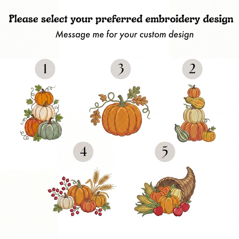 Embroidered Monogram Fall Sash, Sage Green Ticking Stripe Wreath Bow with Pumpkins, Autumn Harvest Front Door Decor
