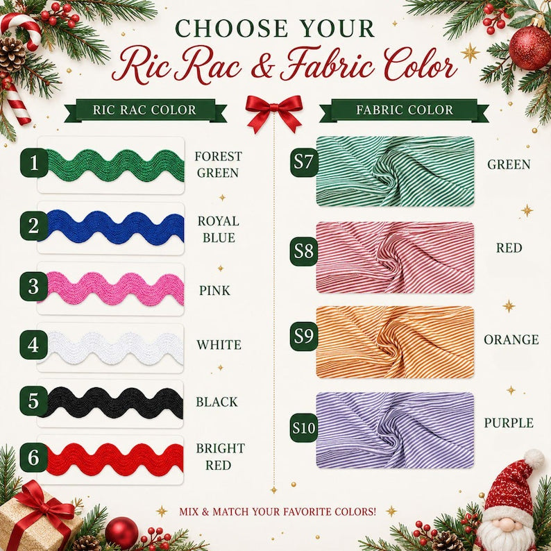 Personalized Christmas Tree Wreath Sash, Embroidered Holiday Decor, Christmas Front Door Decor