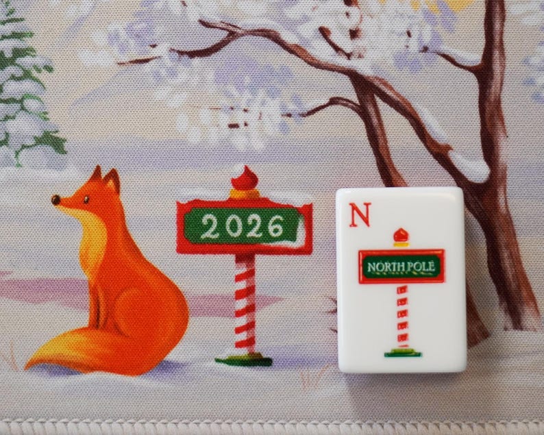 Terrific Tidings Mahjong Mat Christmas 2026