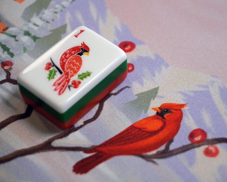 Terrific Tidings Mahjong Mat Christmas 2026