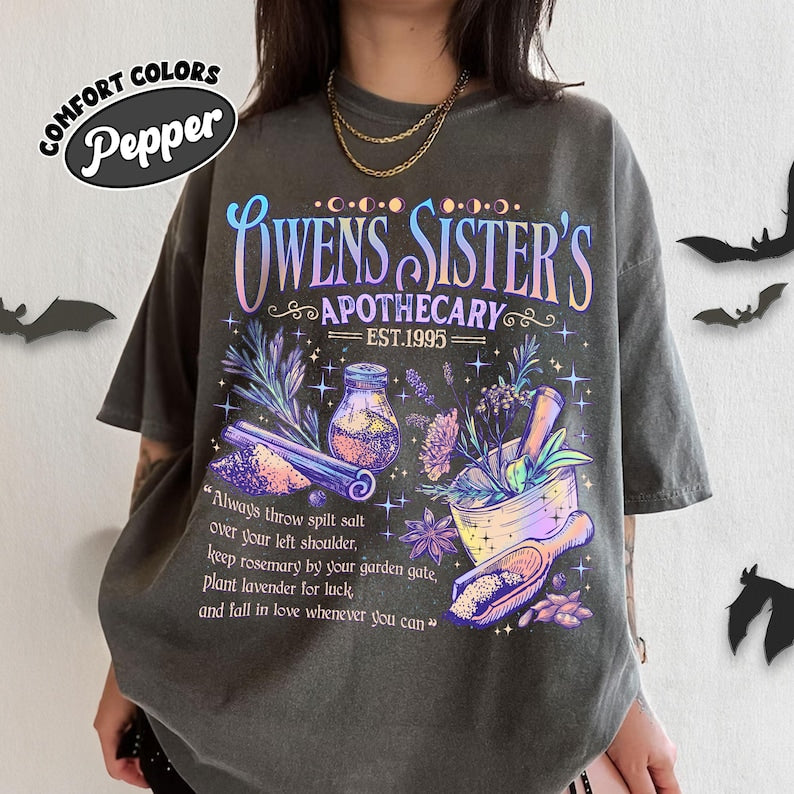 Magic Practical Apothecary Comfort Colors Shirt, Witchy Halloween Tshirt, Midnight Margaritas Spooky Gift, Cute Fall Tee