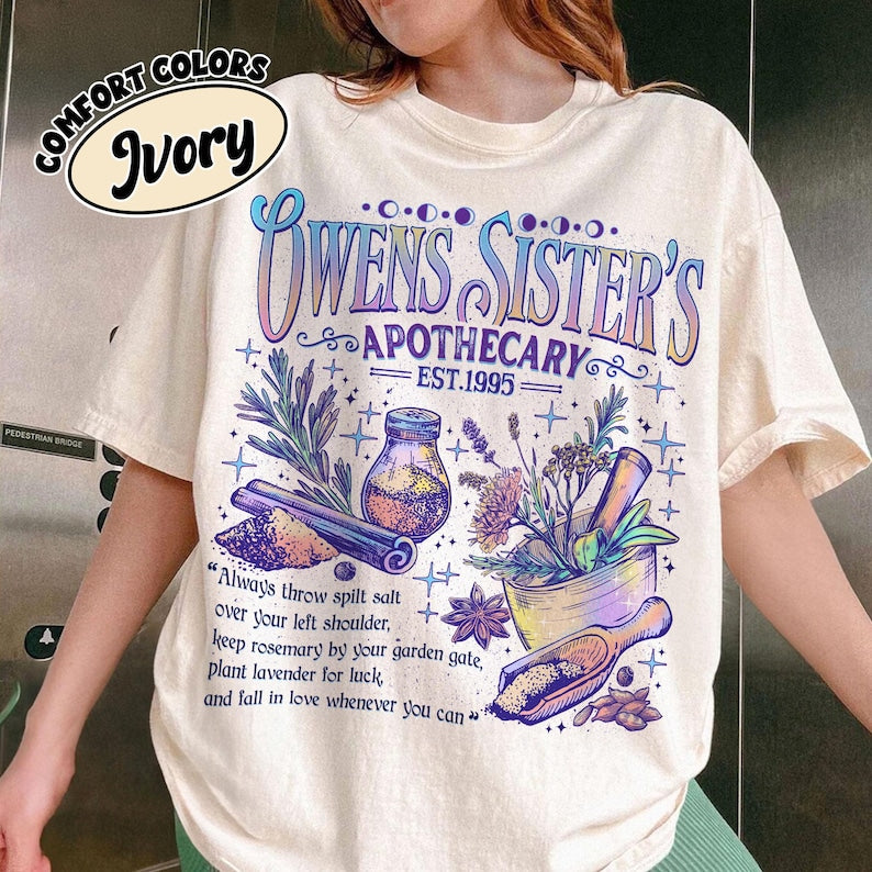 Magic Practical Apothecary Comfort Colors Shirt, Witchy Halloween Tshirt, Midnight Margaritas Spooky Gift, Cute Fall Tee
